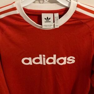 Men’s Adidas Trefoil Long Sleeve Bayern Munchen 80’s Retro jersey